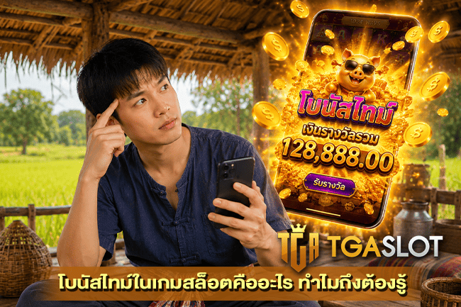 โบนัสไทม์ในเกมสล็อตคืออะไร สุดยอดฟีเจอร์ทำเงิน